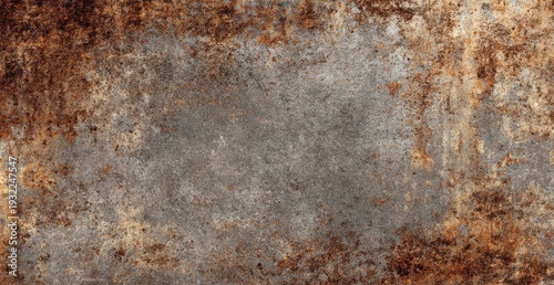 Rusty metallic texture background with weathered and aged design.