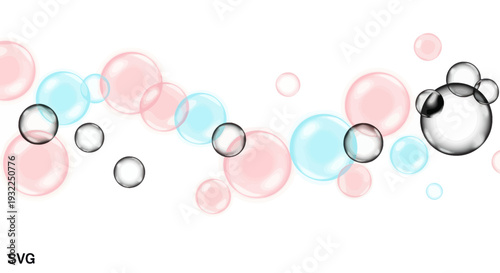 Abstract Bubbles Background