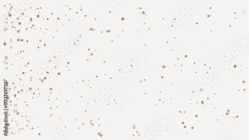 Terrazzo modern speckled stone texture with scattered gray and white particles on a light neutral background, minimalist design