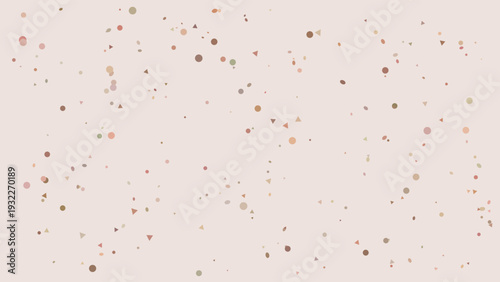 Terrazzo-inspired modern speckled stone texture with scattered multicolored fragments on a light neutral background, minimalist design