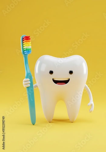 Smiling Molar's Morning Ritual