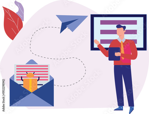 Boy found virus through mail message and send it to authorities.