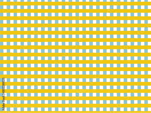 手描き背景　チェック　カラフル　色鉛筆