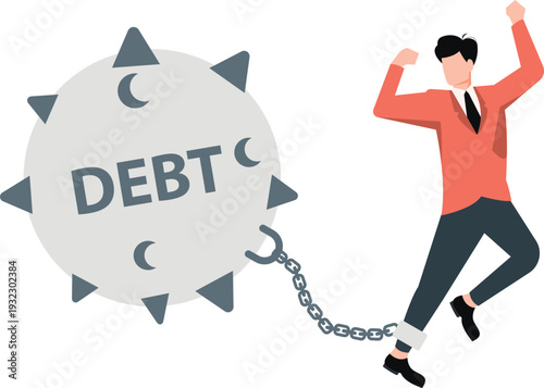Desperate to much debt.