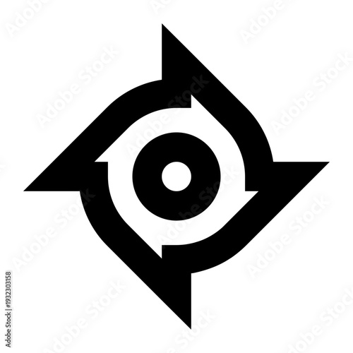 hurricane vector icon