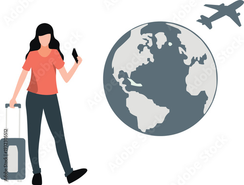 The girl is going world tour.