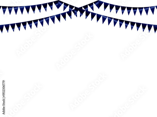 ガーランド三角、曲線、14紺F5