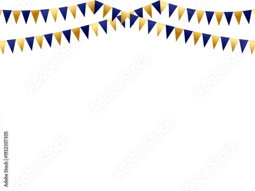 ガーランド三角、曲線、m金14紺F5