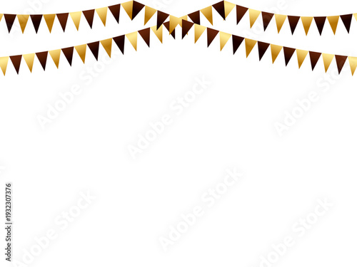 ガーランド三角、曲線、m金18茶F5