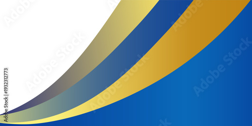 blue wave gold abstract background