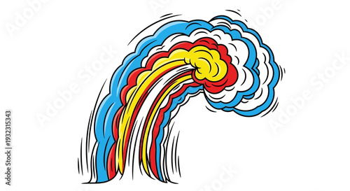 Explosion of Colors - Abstract Burst