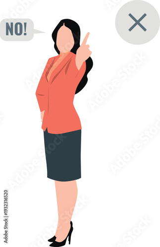 The girl is not speaking.