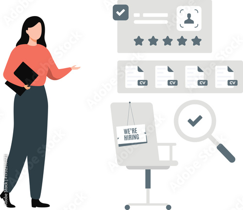 The girl is pointing  star rating