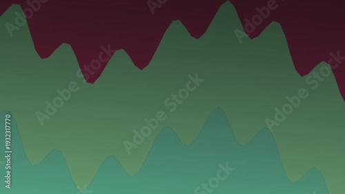 Abstract Wavy Layers Gradient Motion Background Loop