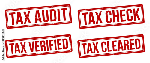 Audit, Check, Verified, Cleared in White Background