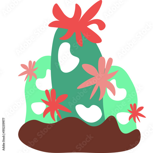 illustration of marine life