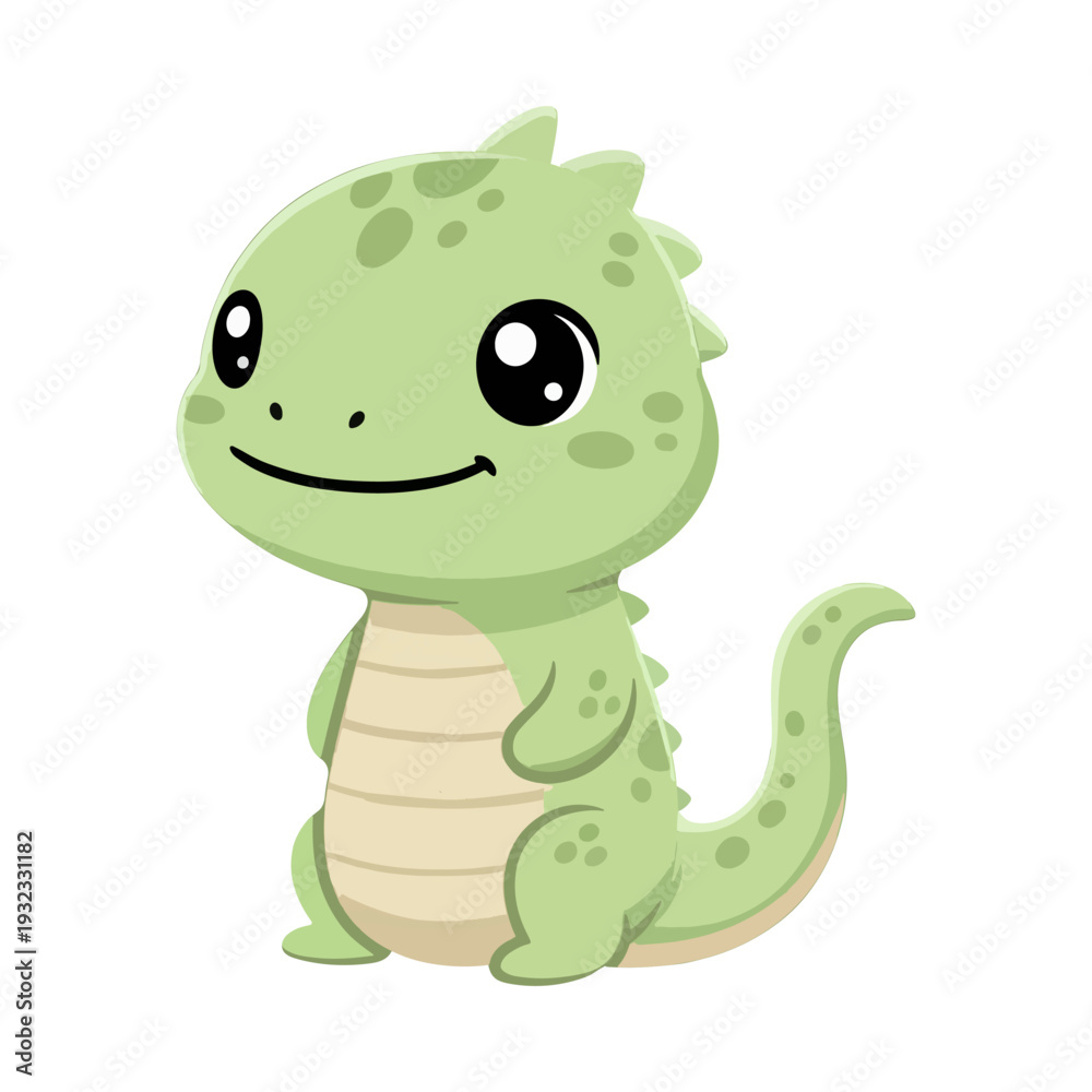 Fototapeta premium Cute Baby Dinosaur design Illustration