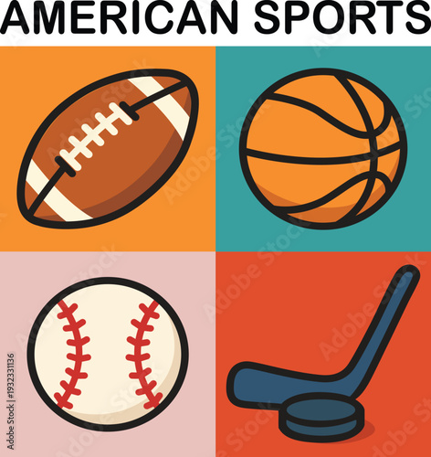 American Sports Icons Collection