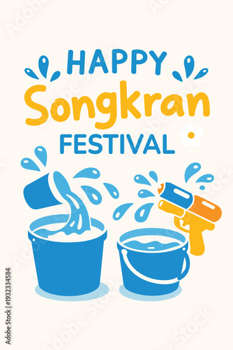 Songkran Water Festival in Thailand