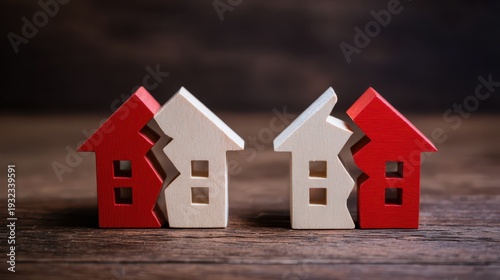 Divorce property division and broken home symbolism understanding family dynamics and legal standards