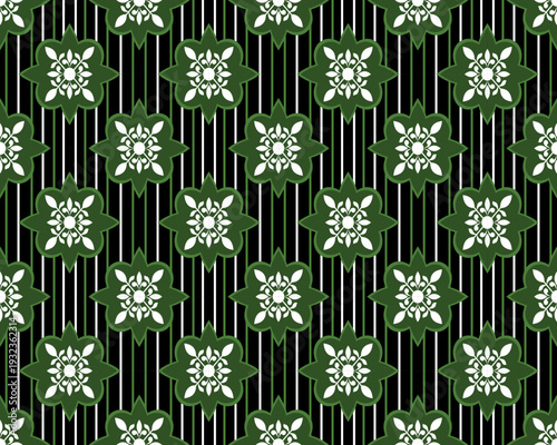 Abstract ethnic geometric pattern design for background or Wallpaper.