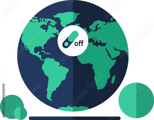 Global Off Switch for Planet Earth Environmental Conservation and Sustainable Energy Concept Design