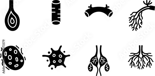 Vascular Anomalies Awareness Month icons