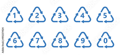 Plastic Recycling Codes and Universal Symbols