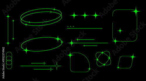 Minimalist Asset Elements Pack. Perfect for posters and other decorative designs.