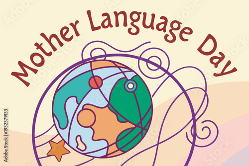 International Mother Language Day Campaign Poster