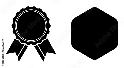 Two professionals exchanging a tablet and gift box during a business meeting Vector, illustration
