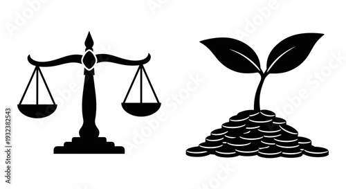 Stack of mechanical gears and a single star-shaped gear wheel illustration Vector, illustration
