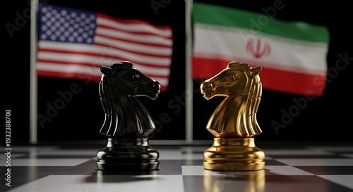 Usa,iran,International chess rivalry symbolizes tensions