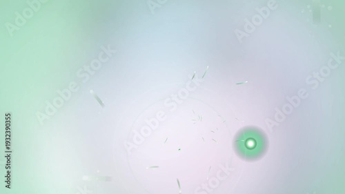 Abstract digital art presentation background with futuristic technology interface on a sleek modern screen