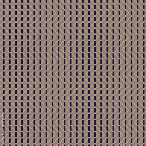 Textile Design Pattern Geometric Repeat For Fashion And Homeware Navy And Beige Modern Surface Design Abstract Background Minimalist Style Graphic Print Fabric