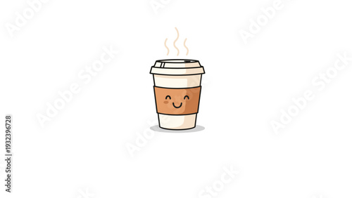 Cute cartoon panda sitting and happily eating a bowl of noodles with chopsticks surrounded by small red hearts.