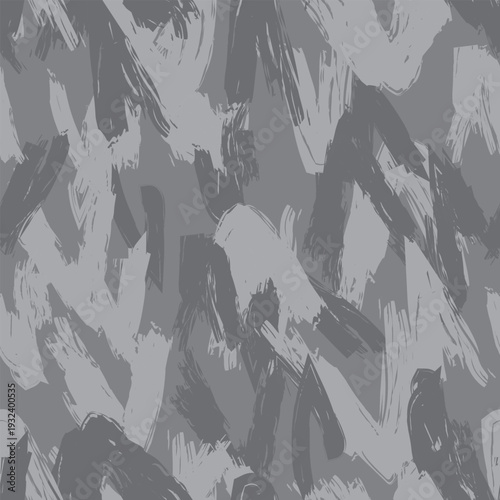 Brushstroke Fashion Textile Pattern Design For Homeware Computer Graphics Grey Tones Artistic Texture Modern Surface Design Fabric Print Wallpaper