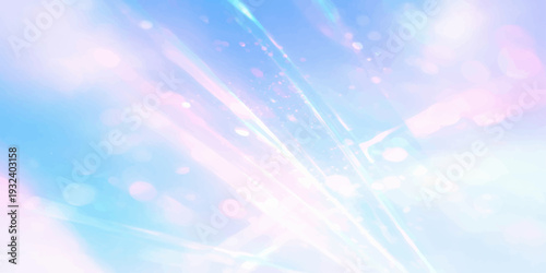 Celestial Symphony: An ethereal display of light, color, and energy, with an interplay of soft pastels and dynamic streaks that evoke a sense of peace and wonder. 