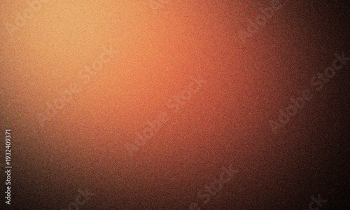 Orange brown noise texture background, glowing grainy blur effect, smooth gradient header, banner, cover, poster backdrop design
