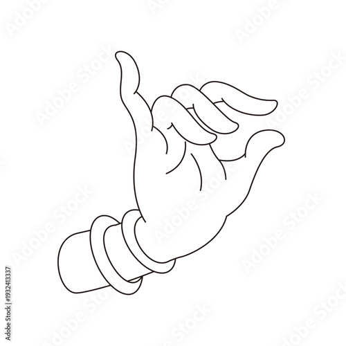 This is illustrations of hand gestures and Buddha’s hand motifs, designed as symbols, emblems, and logos, suitable for media publications, teahouse décor, and gift package	