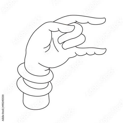 This is illustrations of hand gestures and Buddha’s hand motifs, designed as symbols, emblems, and logos, suitable for media publications, teahouse décor, and gift package	