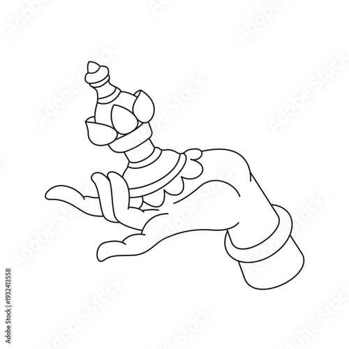 This is illustrations of hand gestures and Buddha’s hand motifs, designed as symbols, emblems, and logos, suitable for media publications, teahouse décor, and gift package	