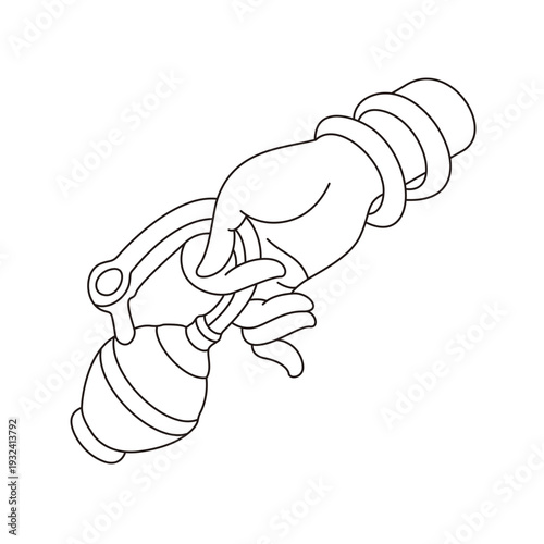 This is illustrations of hand gestures and Buddha’s hand motifs, designed as symbols, emblems, and logos, suitable for media publications, teahouse décor, and gift package	