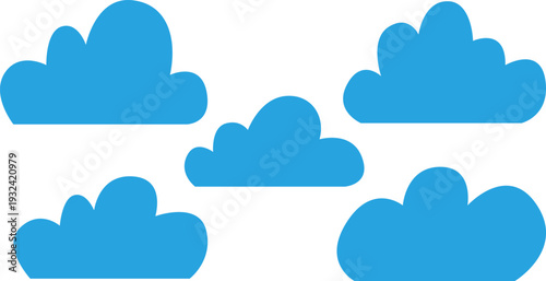 blue sky with clouds