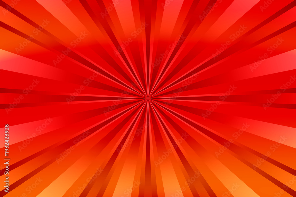 Obraz premium Red and orange burst background