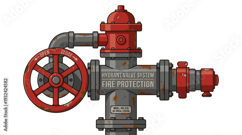 Fire Hydrant Valve System for Fire Protection