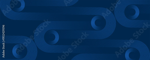  Flowing dark blue curve shape with soft gradient. eps 10