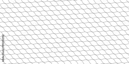 Mesh texture for fishing nets. Seamless black pattern for sportswear or soccer goal, volleyball net, basketball hoop, hockey, athletics.