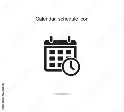 Calendar, schedule icon