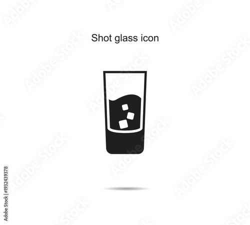 Shot glass icon
